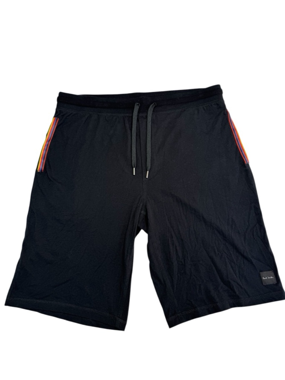 Paul Smith Black Jersey Cotton Lounge Shorts Size L NWT - Picture 3 of 8